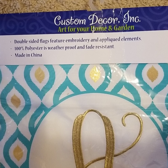 Garden Flag "A" - Picture 2 of 3